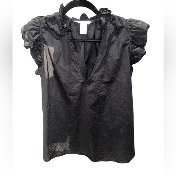 H&M Ruffle Top NWOT - Picture 3 of 8